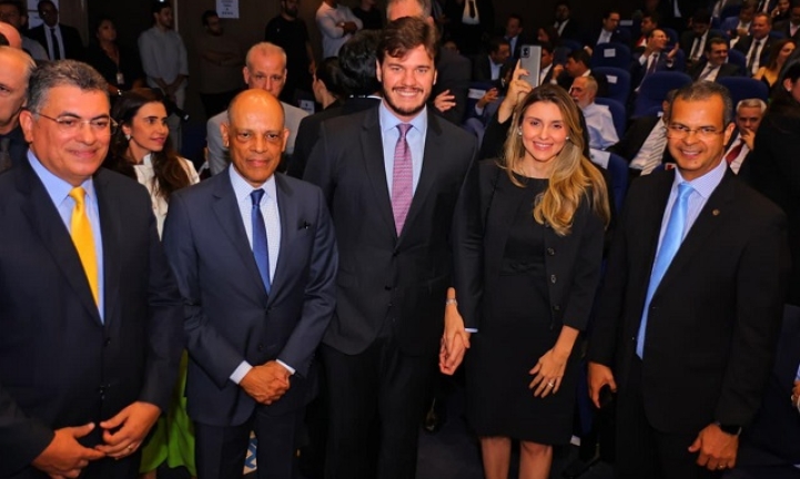 Prefeito Bruno prestigia posse do novo procurador-geral de Justia da Paraba, em Joo Pessoa